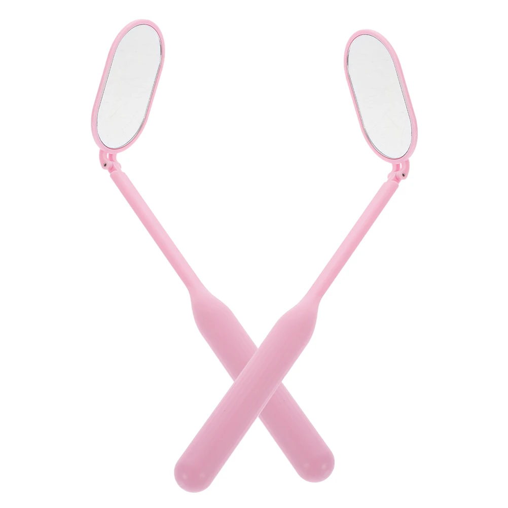 

Eyelash Grafting Mirror Handheld Lash Mirrors for Extensions Foldable Rotatable Plastic Glass Safety Inspection Quality Results