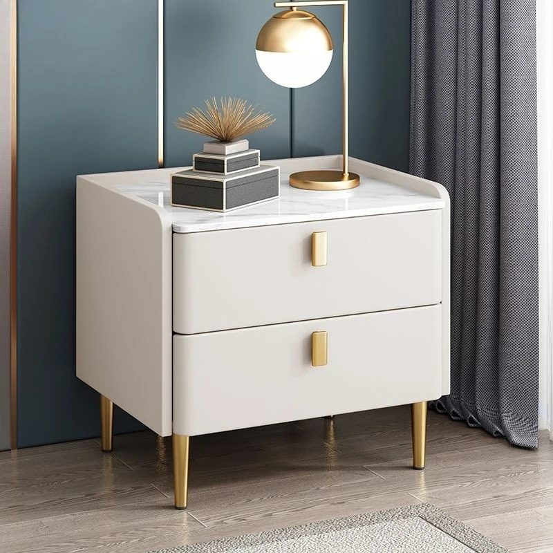 

bedside table household bedroom, light luxury and high-end sense, modern simplicity and small size, bedside storage cabinet