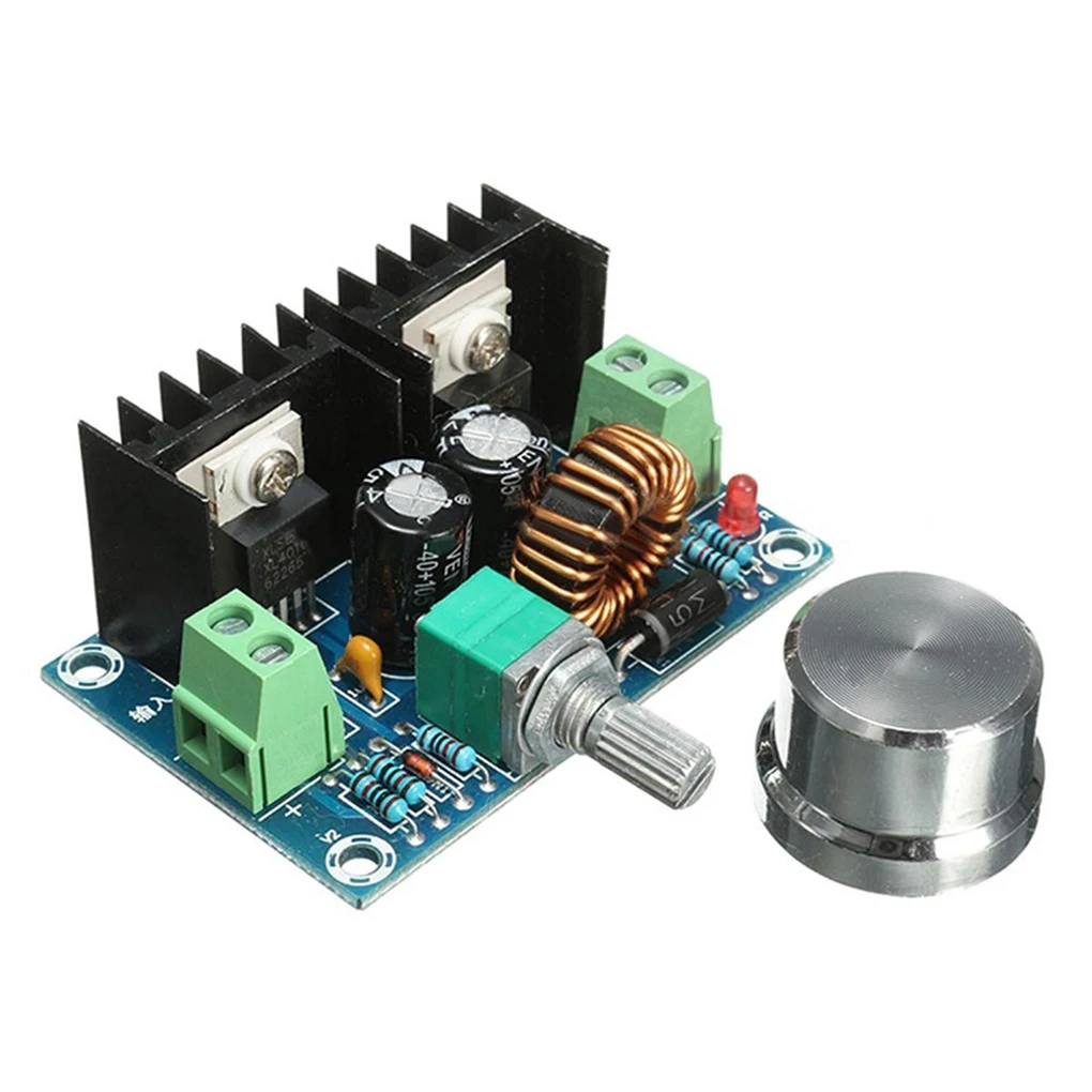 Buck Converter Step-Down DC-DC Professional Adjustable High Power Supply Voltage Regulator XH-M401 Module with Maximum 8A