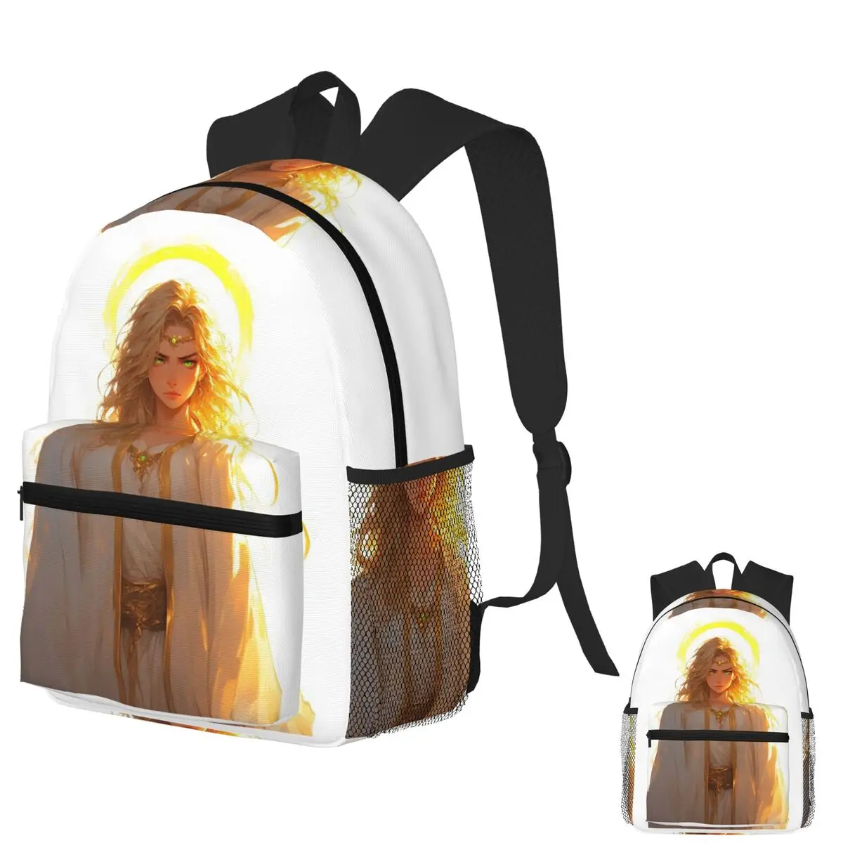 

Wrath Of Heavens Student Backpack School Bag Hiking Travel Daypack for Men Women Fashion Bookbag Shoulder Bags