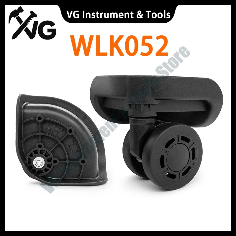 Adequado para substituir rodas de bagagem com haste de tração acessórios de bagagem wlk052 rodas universais para bagagem samsonite