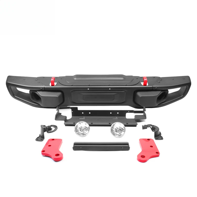 High Clearance Offroad Front Bumper With Hoop Fit For Wrangler JK JL