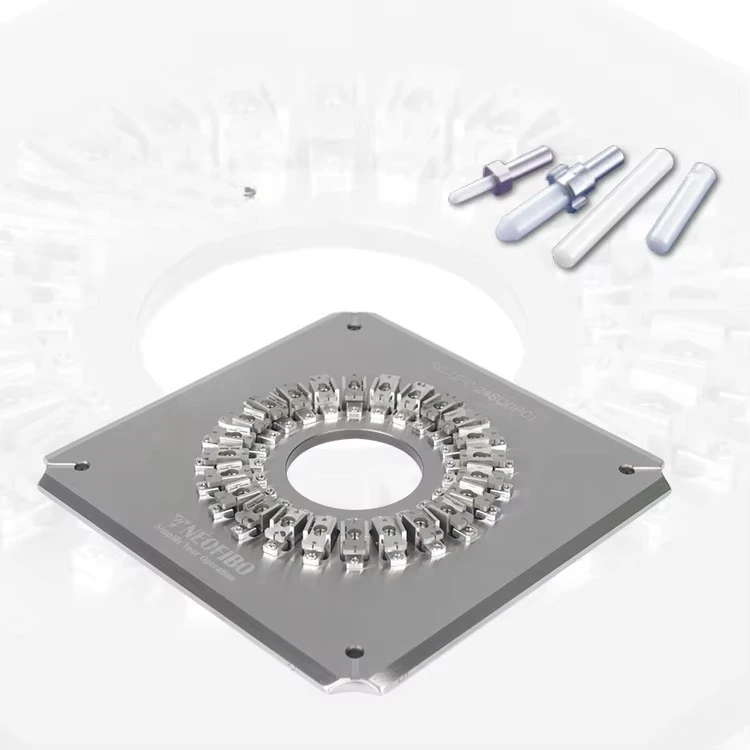 

Fiber Polishing Plate 2.5mm/PC-48 Holder Ceramic Ferrule Fiber Optic Foursquare Pressure Polishing Fixture