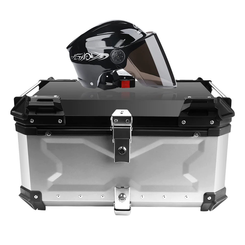 Bajaj Motorcycle 5052 Aluminum Alloy Trunk Luggage Back Top Box Tail Storage Boxes For Sale, Motorbike  Accessories And Parts