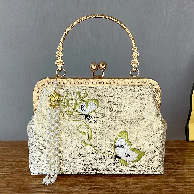 

Environmentally friendly handmade retro Chinese style handbag, versatile new Chinese style women's bag