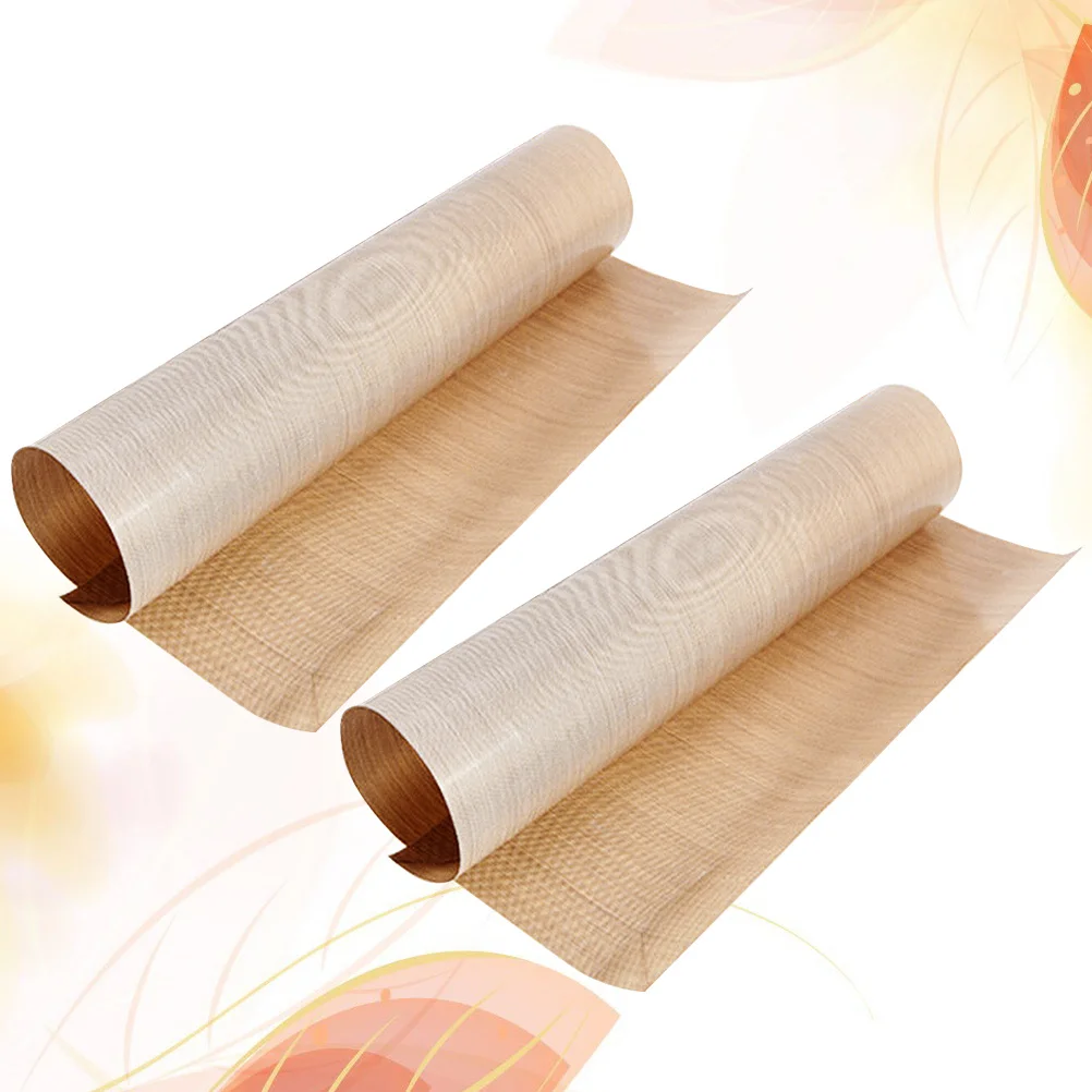 2pcs 40X60Cm Non-Stick Cloth High Temperature Reusable Baking Sheet Mat For Oven Bbq Cake Baking Tray Cloth Kitchen Countertop