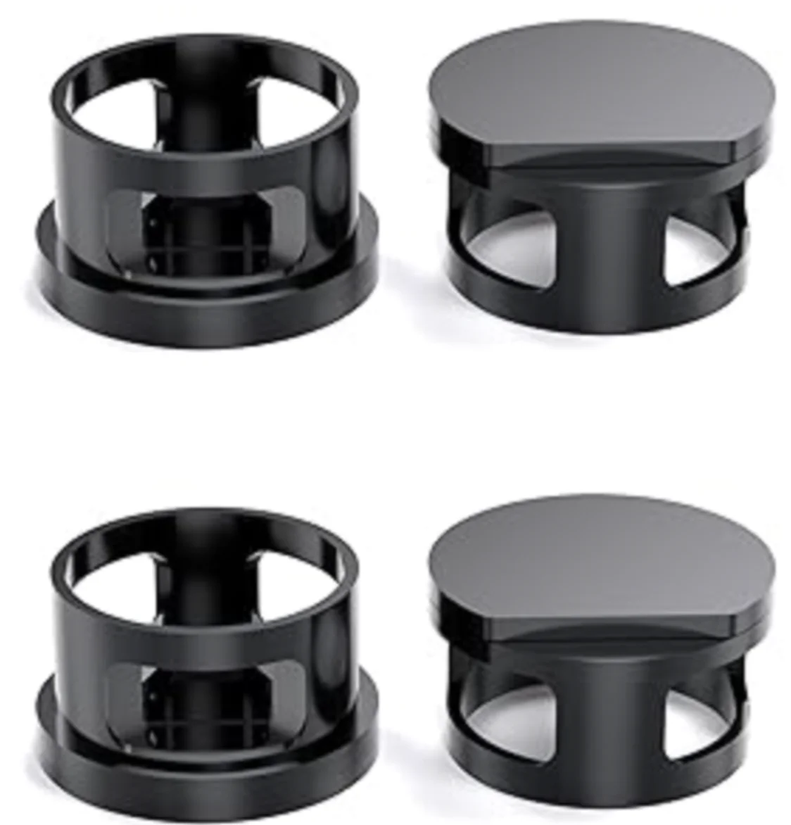 Bloqueador de Luz LED de 2/4/6 Piezas para Gafas Inteligentes, Cubierta Protectora para Lentes de Cámara, Accesorios para Gafas Inteligentes