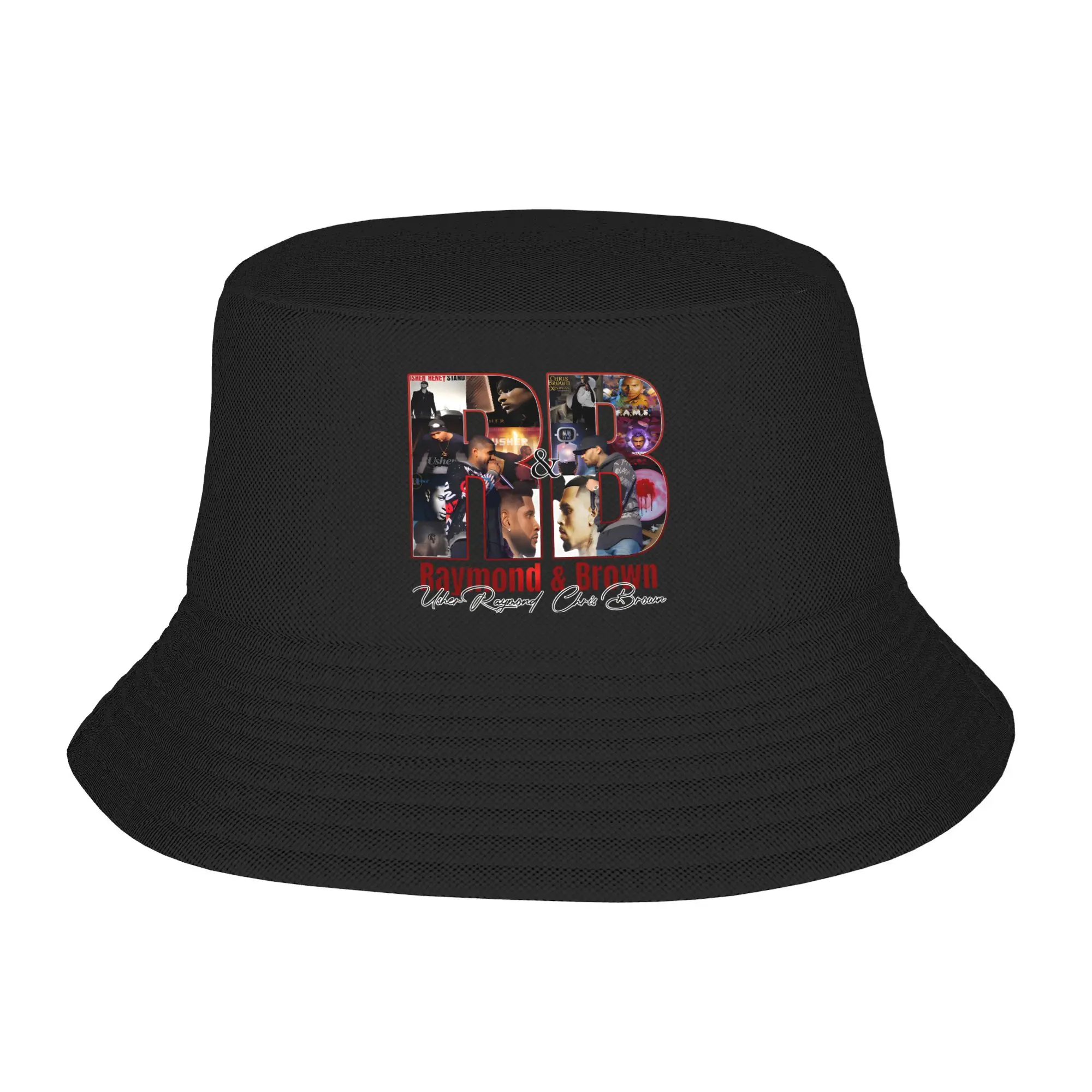 Stylish Chris Brown Usher R&B Tour 2026 Bucket Hat For Woman UV Protection  Bob Hats Caps Beach Vacation Getaway Headwear