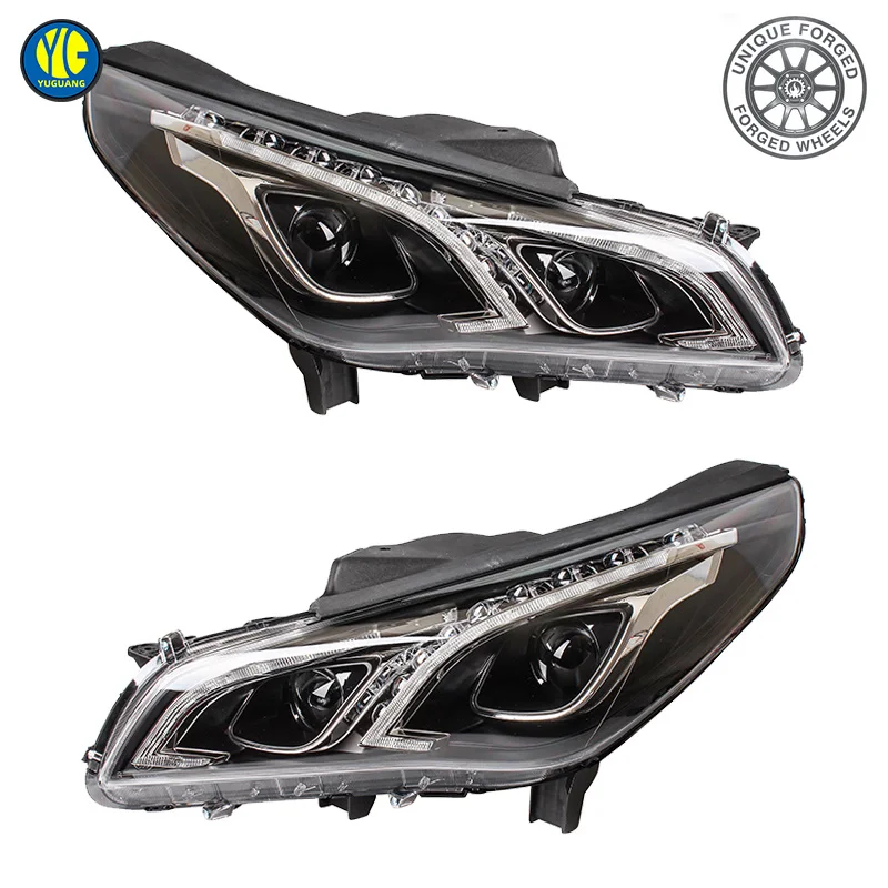 26 Style For Hyundai Sonata 2015 2018 2019 Car Accessories LED Head Lights Headlights Upgrade LED Plug And Play DRL Assembly