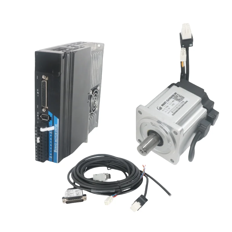 

Servo Motor Kit 80AST-CJ102430L5M-750W, Speed 3000rpm, Torque 2.4NM, High-speed Servo Motor