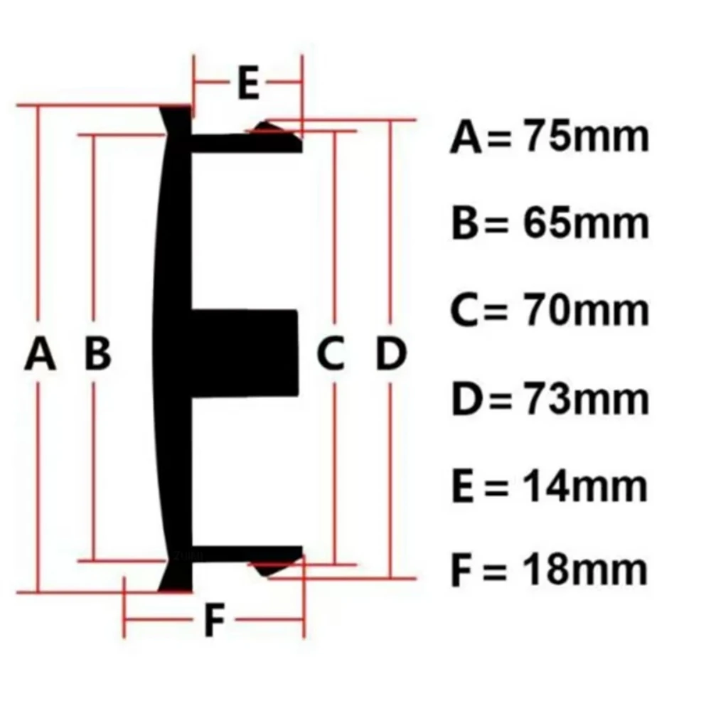 4pcs 75MM 70MM No Logo Epoxy Resin Emblem Car Wheel Center Caps Carbon Fiber Badge Wheels Hub Cap Rim Hubcaps Cover Accessories 2