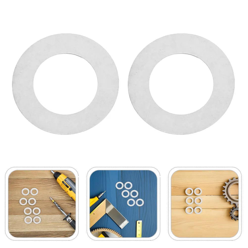 

100Pcs Door Handle Washers Stainless Steel Flat Washers for Spindle Maintenance Anti-Loosening Spacer Stabilizers Home Office