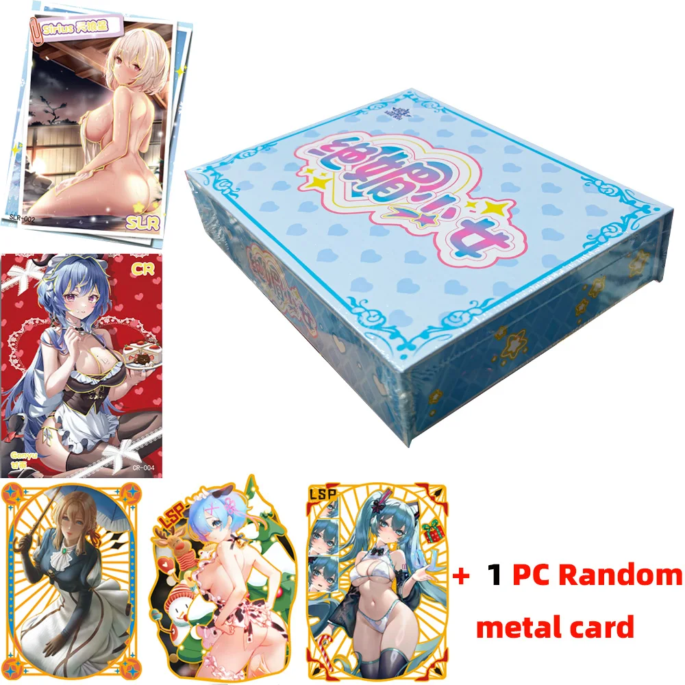 2023 New Goddess Story Collection Wifu Card Lucky card Girl Party 2 Table Toy Game Flash Card Child Kids Birthday Gift