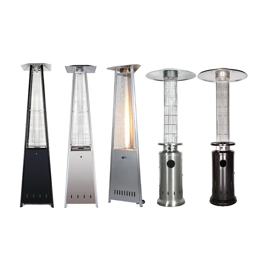 

Customizable Multipurpose Portable Gas Patio Pyramid Heater Tower-shaped Gas Liquefied Gas Heating Furnace