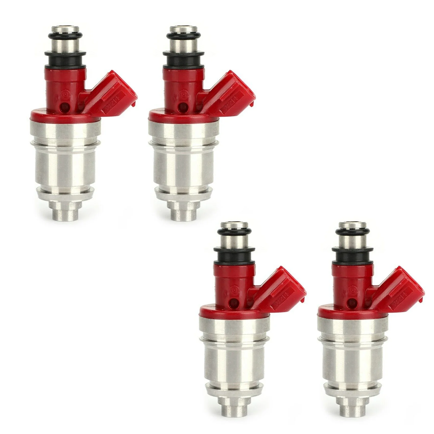 4PCS Fuel Injectors JS28-2 8970795320 Fit for Isuzu Amigo Pickup Rodeo 2.6L 15710-77EA0