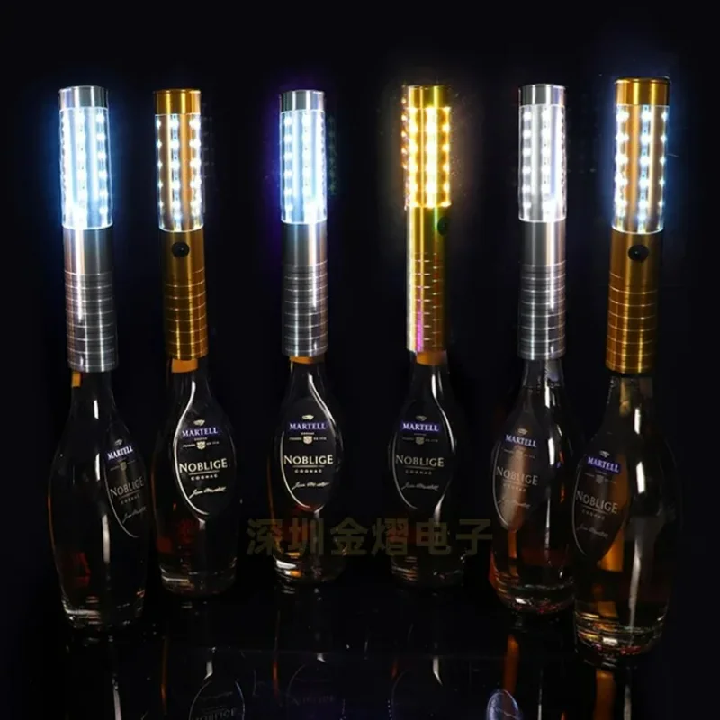 23 cm Pop-Stick Champagnerbar leuchtender Champagner LED Point Dance Wein Champagner leuchtend