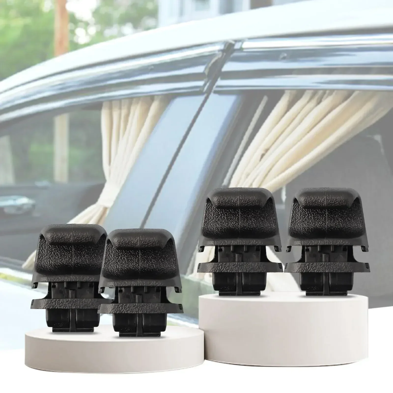 4PCS/set INTERIOR REAR DOOR CURTAIN HOOK For Hyundai For Palisade 2022 83917S8000CA 83917S8000 Door Window Blind Clips Hook Set
