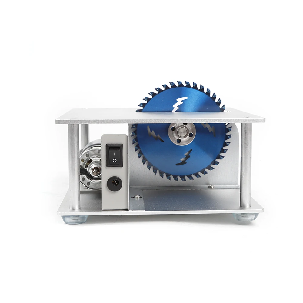 Mini Precision Table Bench Saw, Saw Blade, DIY Carpintaria, corte, Home Machine