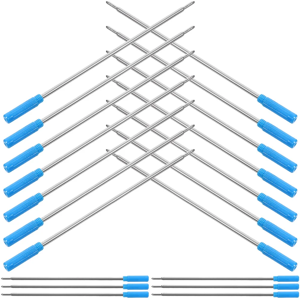 25 Pcs Replaceable Refill Gel Pen Refills Tip Refillable Decorative Neutral Replacement Students Ink Creative Pens