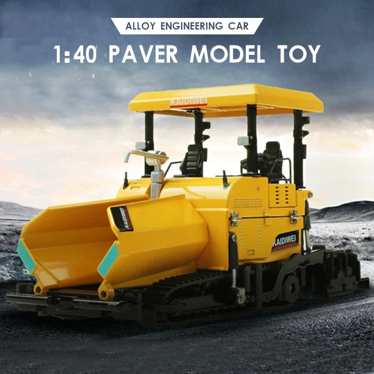 

Kdw 1:40 Alloy Paver Car Simulated Engineering Vehicle Truck Metal Model for Boys Game Kids Toy Children's Gifts