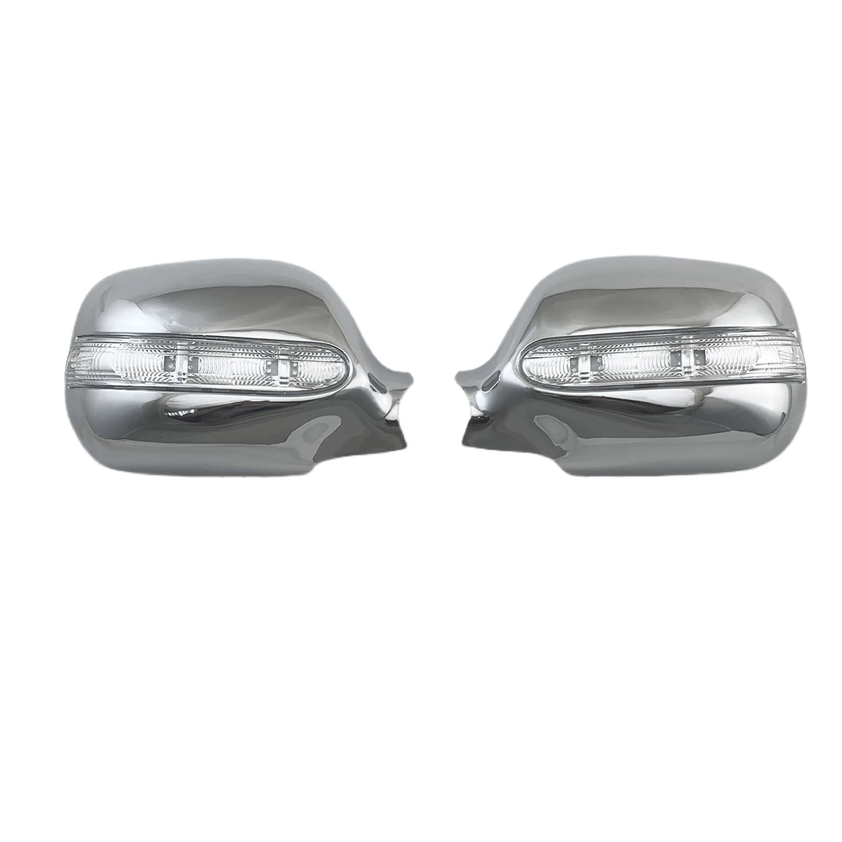 

Chrome Rearview Car Accessories Trim Side Door Mirror Covers With LED For Toyota Picnic Ipsum Front 1996 1997 1998 1999 2000