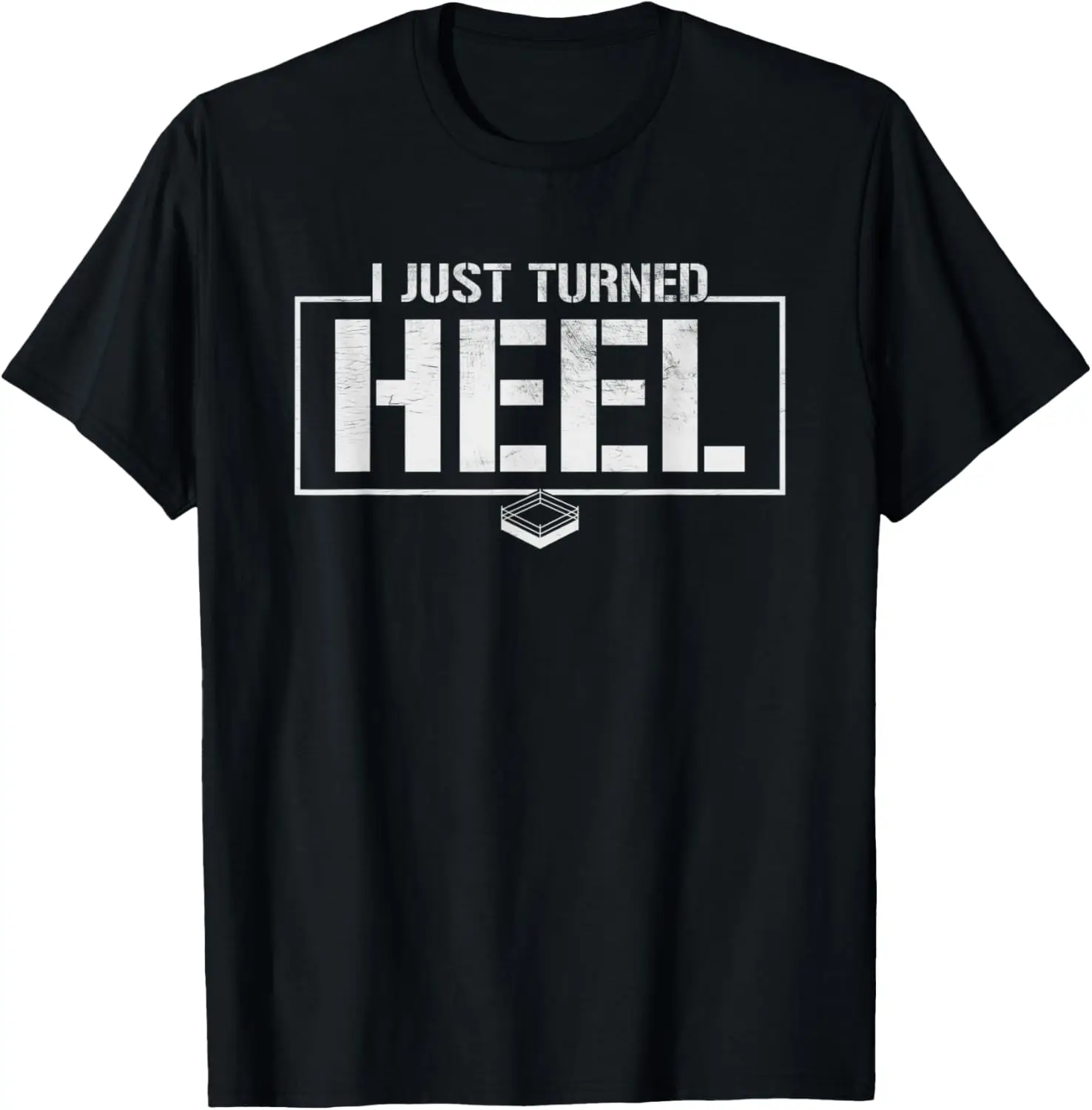 

I Just Turned Heel — футболка Pro Wrestling с потертостями