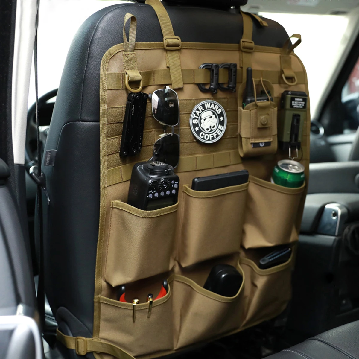 

Car Organizer Seat Back Storage Bag Multifunction Camo Hanging Bags Car Stowing Tidying Pocket Interior Accessories
