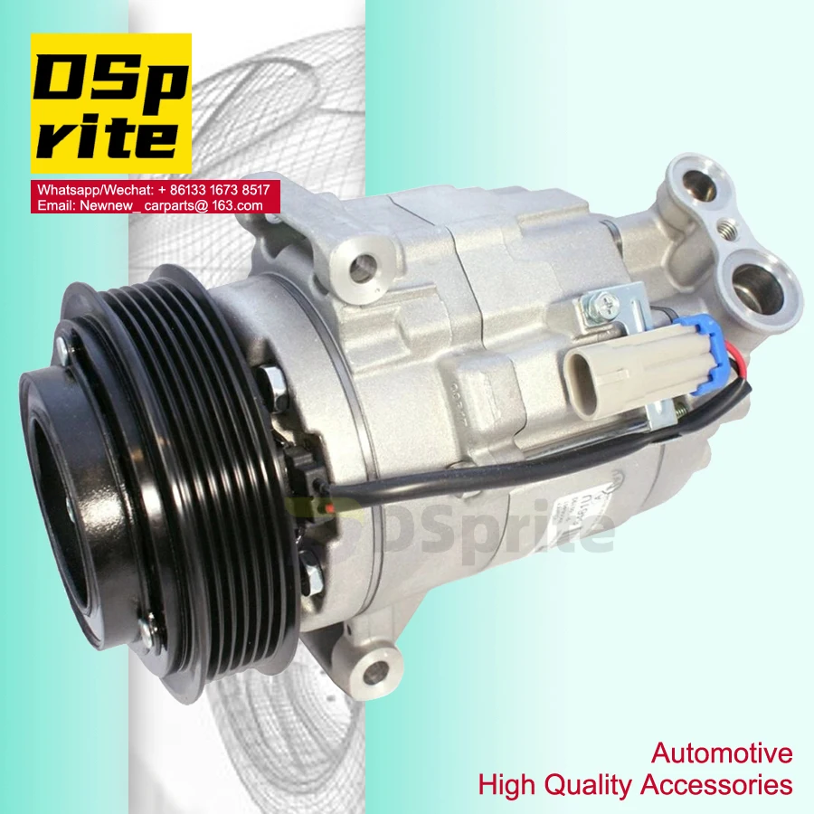 NEW CSP17 AUTO AC COMPRESSOR 106290114 FOR CHEVROELT CRUZE 1.6 ORLANDO 2.0 2010-2012- 687997689 13314480