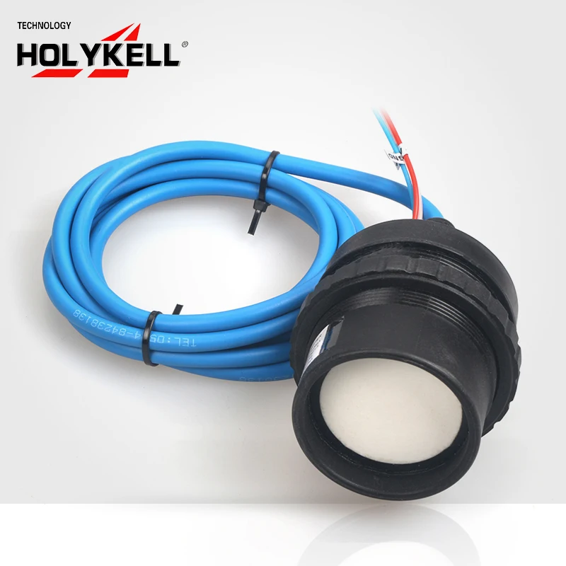 Holykell water tank fuel oil ultrasonic liquid level sensor