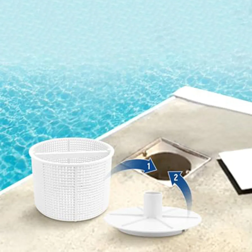 Skimmer Basket SPX1082CA and Vacuum Plate 85001900 Kit Compatible with For Pentair S15 S20 and Select Skimmers