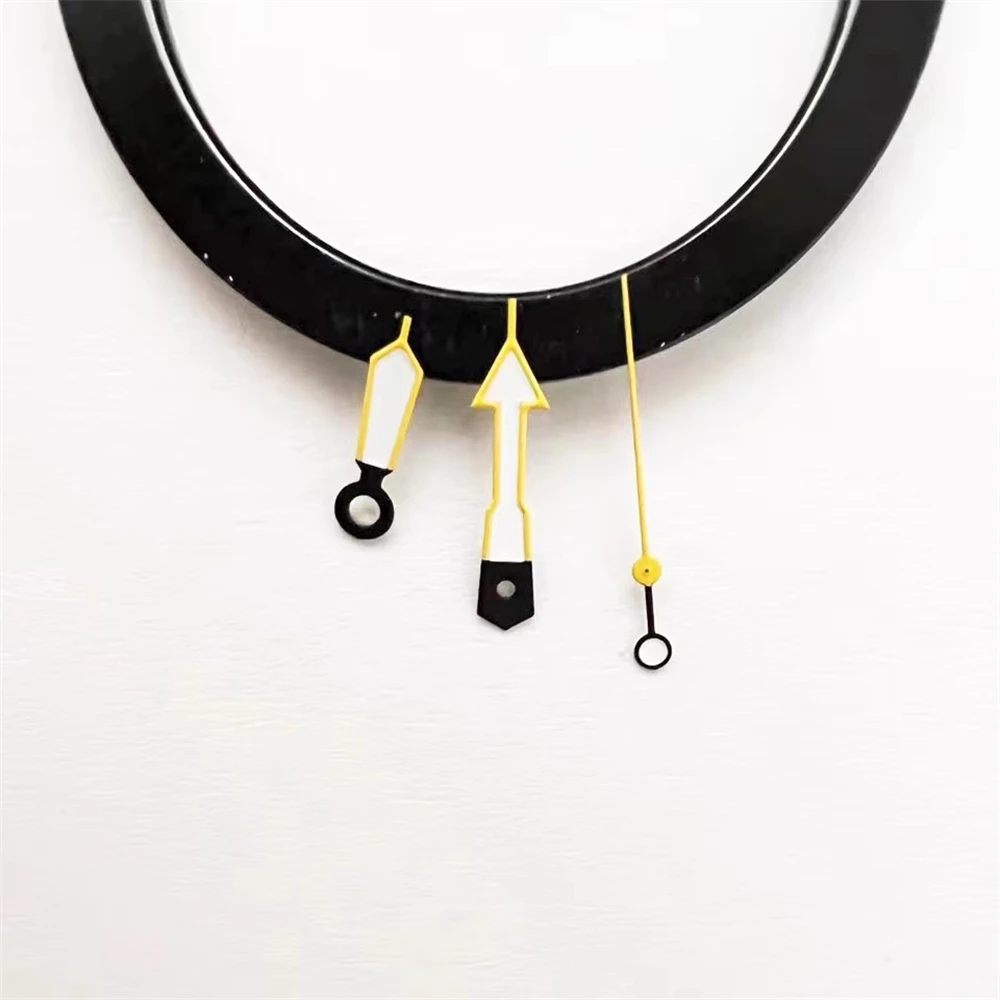 مؤشرات خضراء مضيئة لليد ، حافة ، أحمر ، برتقالي ، أزرق ، أخضر ، أصفر ، أسود ، NH35 ، NH36 ، 4R ، حركة 7S ، 9 ، 13