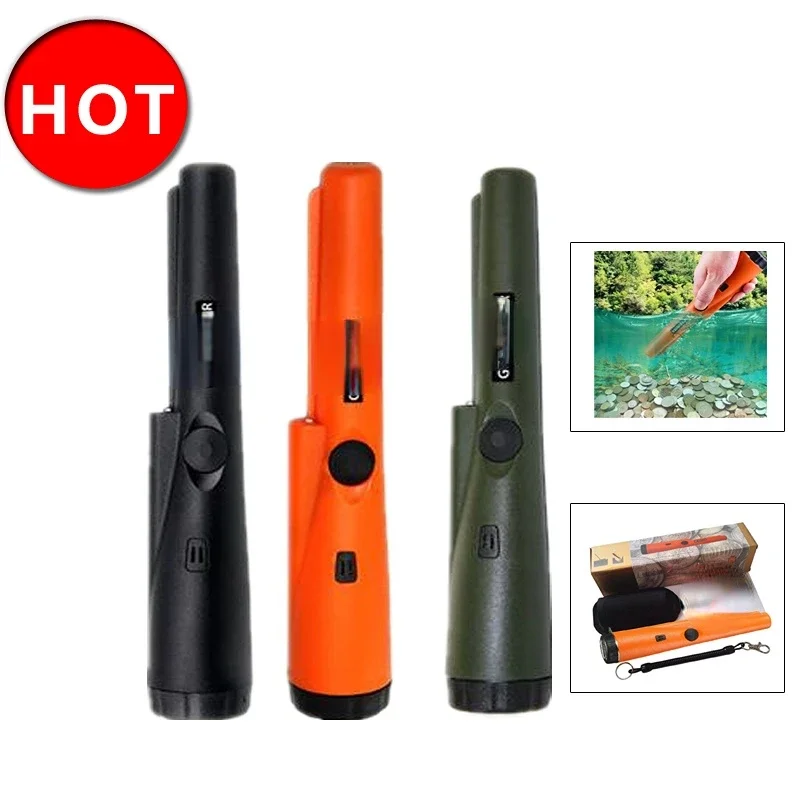 

factory price hand held GP Pointers pinpointer metal detector, Portable Waterproof GP gold pin pointer with LED Light