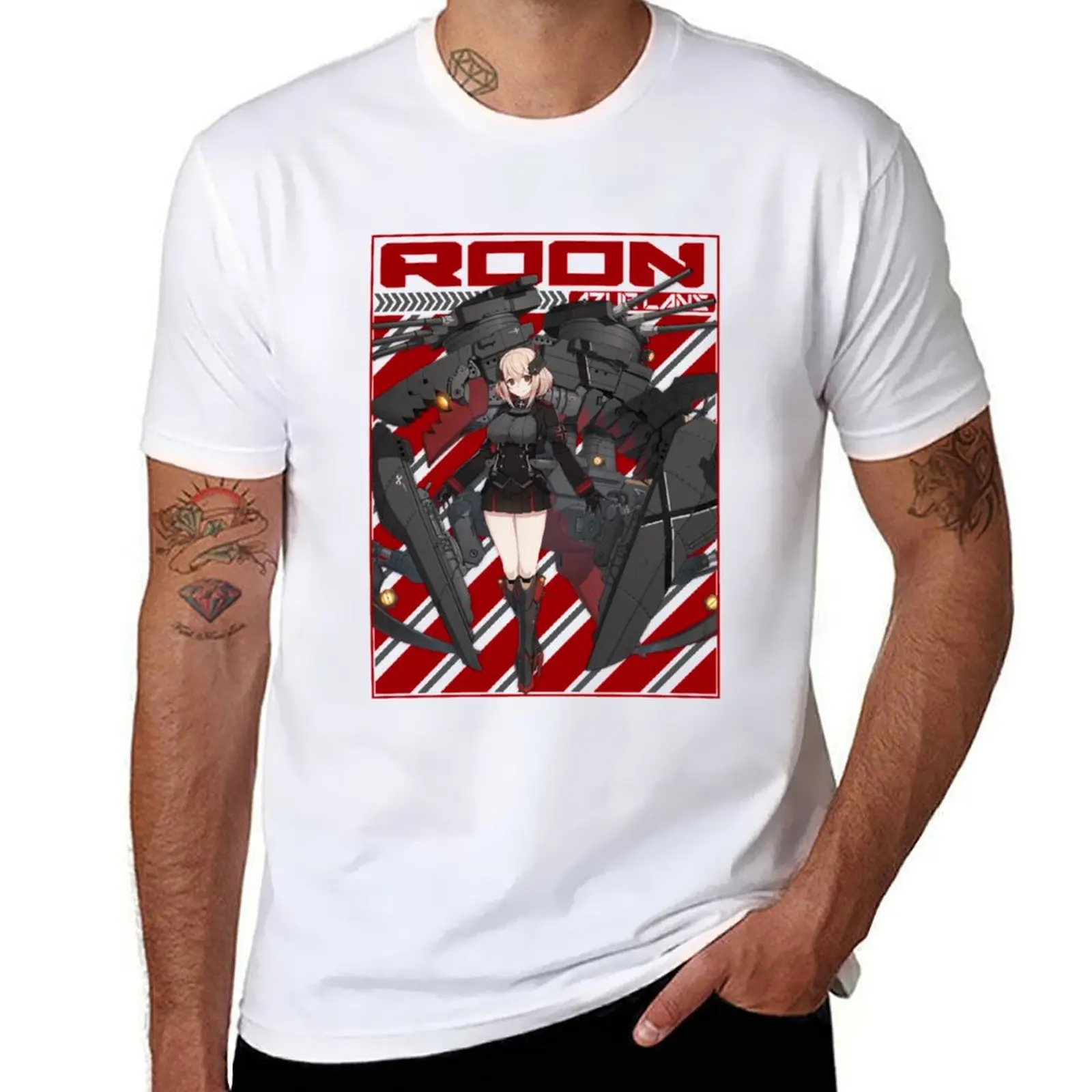 

casual shirt t man ROON shirts man shirt fit cotton t T-Shirt t man AZUR slim LANE for