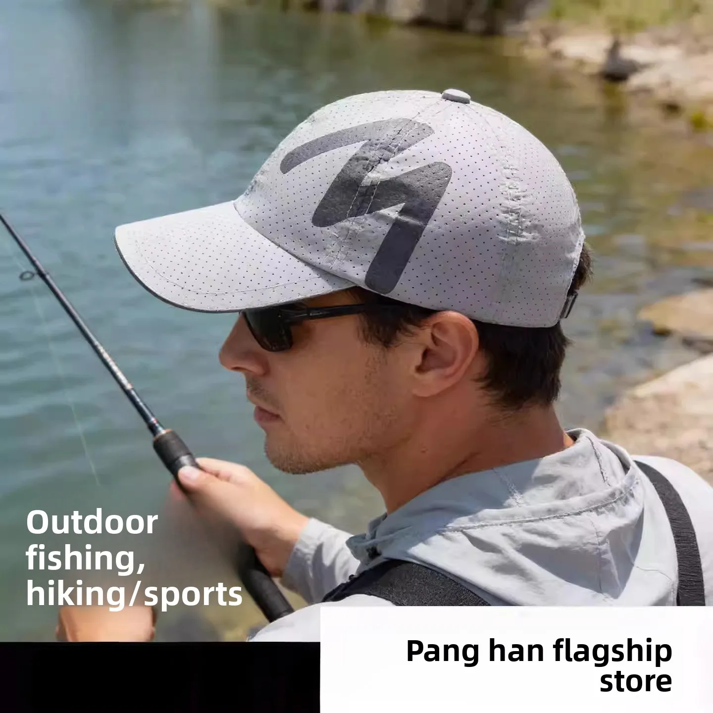 

Мужская летняя быстросохнущая сетчатая кепка для активного отдыха, рыбалки, альпинизма, бейсбола, тенниса, бега, дышащая, легкая, унисекс
