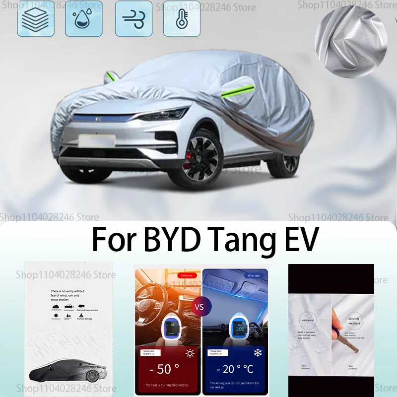 

For BYD Tang EV Car clothing sun protection snow prevention antifreeze car protective cover auto cover