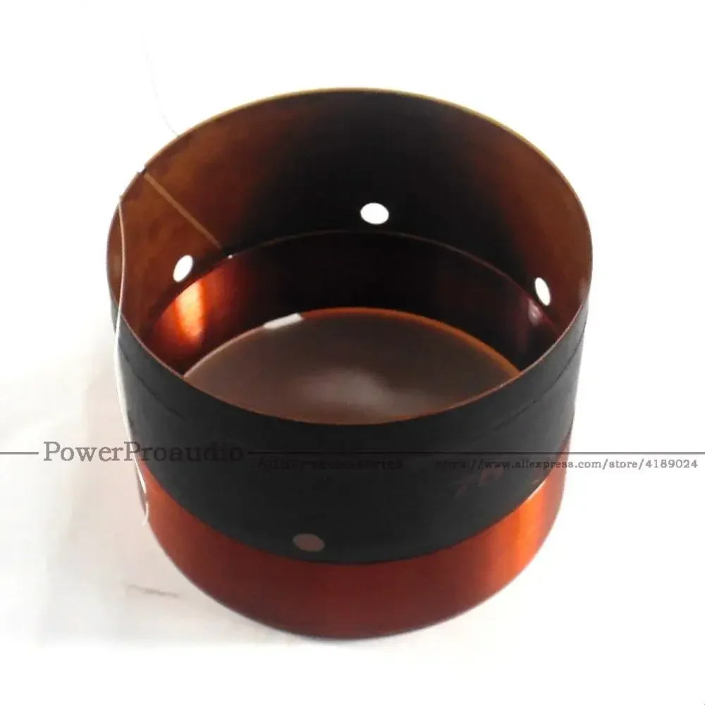 woofer de bobina de voz de baixo de 75mm com furo de saída de ar de som para alto-falante subwoofer de 12 polegadas-18 polegadas 8ohm entrada/saída