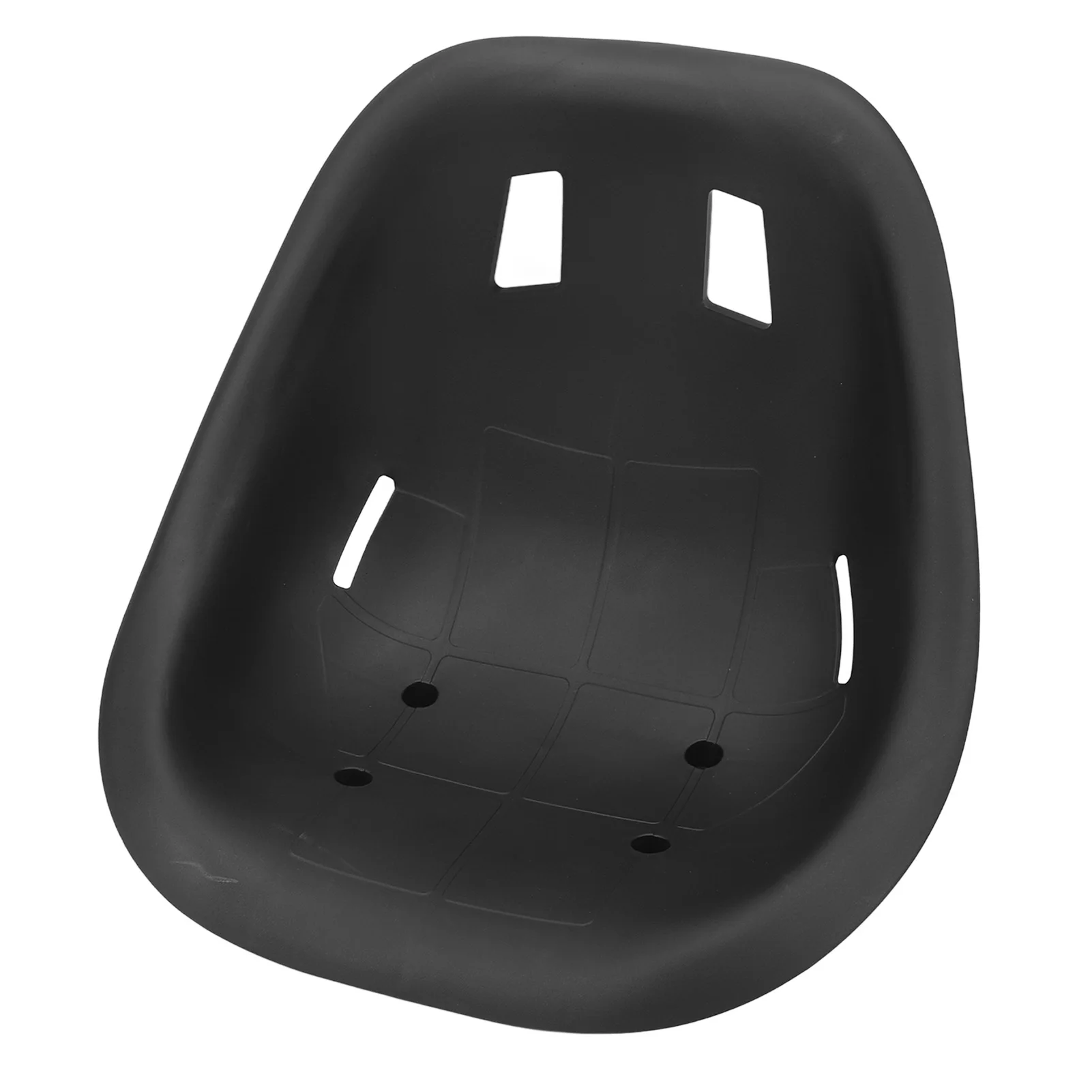 

Ergonomic Seat Backrest Saddle ABS Heavy Duty Shockproof Comfortable Universal Fit for Go Kart Drift Balance Bike Modification