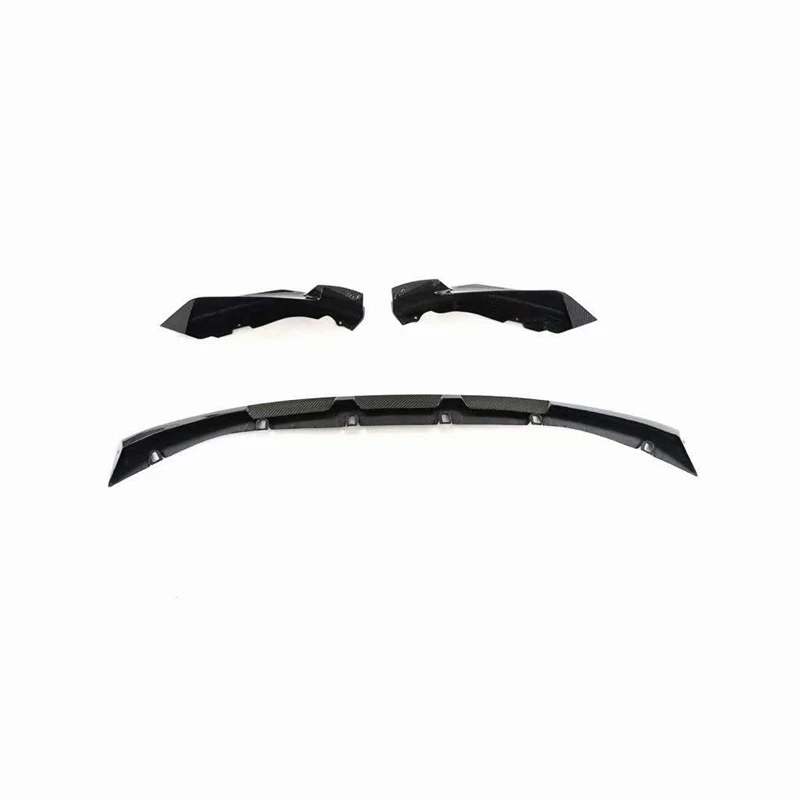 CSL Style Dry Carbon Fiber Front Bumper Lip For BMW M3 G80 M4 G82 G83 Front Lip Spoiler 2021 2022 2023