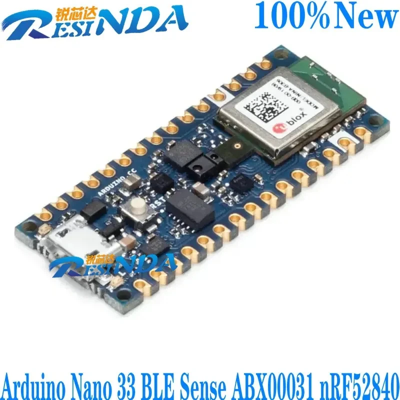 

Arduino Nano 33 BLE Sense ABX00031 9-axis inertial sensor nRF52840