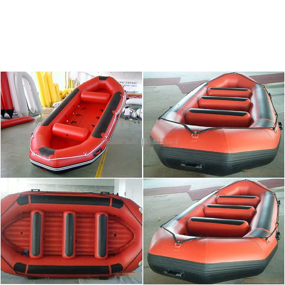 Large White Water Rafts For Drifting Inflatable Rafting Boat For Outdoor Activity On Sale!