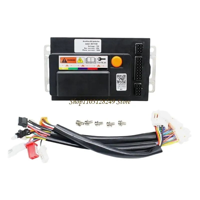 

N5KD Brushless Motor Controller with Sine Waving Technology 1800W Power for Electric Vehicles Motorcycles Smooth Output