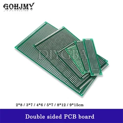 1PCS 2*8cm 3*7cm 4*6cm 5*7cm Double-Sided Bread board Universal PCB Board 2x8 3x7 4x6 5x7 CM 2.54MM PCB circuit board