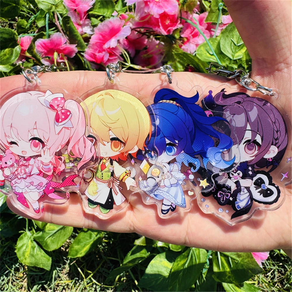 Game Project Sekai: Colorful Stage! feat pjsk‌ Kusanagi Nene Cosplay COSTUME Acrylic Keychain Key Accessories Pendant Prop