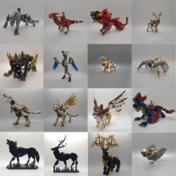 Mounts Series MOC Pet Shade Draconis Machina Tyrannosaurus Ark: Shadowmane Building Blocks Assembled Toys Brick Children's Gift