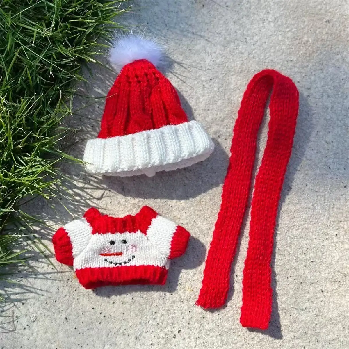 

Labubu Accessories Clothes Suitable for V1 V2 V3 Labubu Christmas Deer Set Labubu Red clothing Christmas Fashion Gift