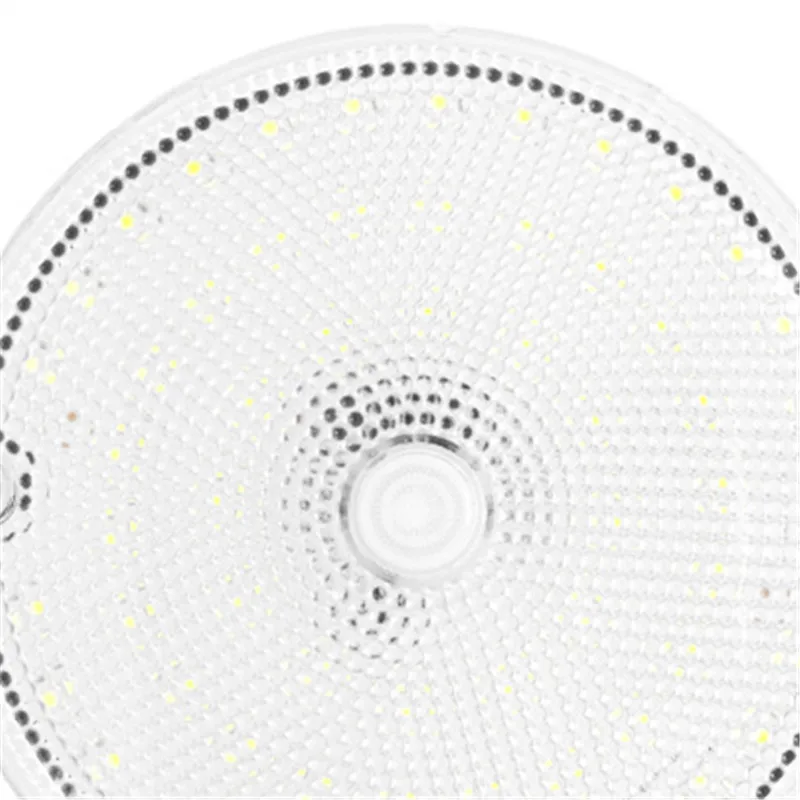 

Light Transparent Switch RV Camper Light 9-85V Car Trunk Lamp High Brightness 60 LED Round Truck Interior