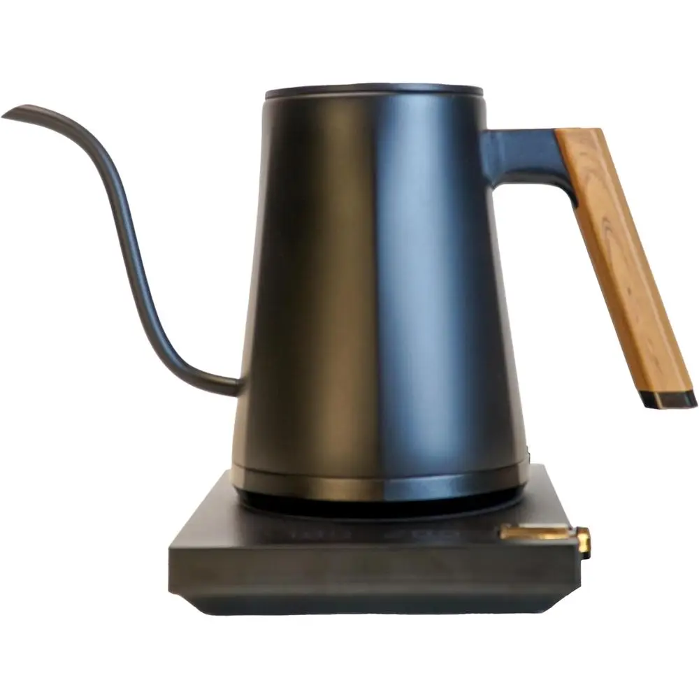 

Чайник с изогнутой ручкой из нержавеющей стали объемом 600 мл с точным контролем температуры, быстрым нагревом и эргономичной ручкой