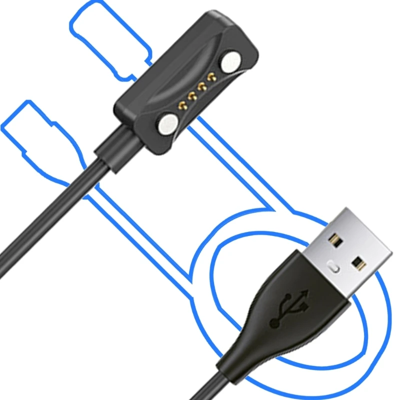 1m Charging Line USB for Pacer Wearable Electronics Travel Size 83CF