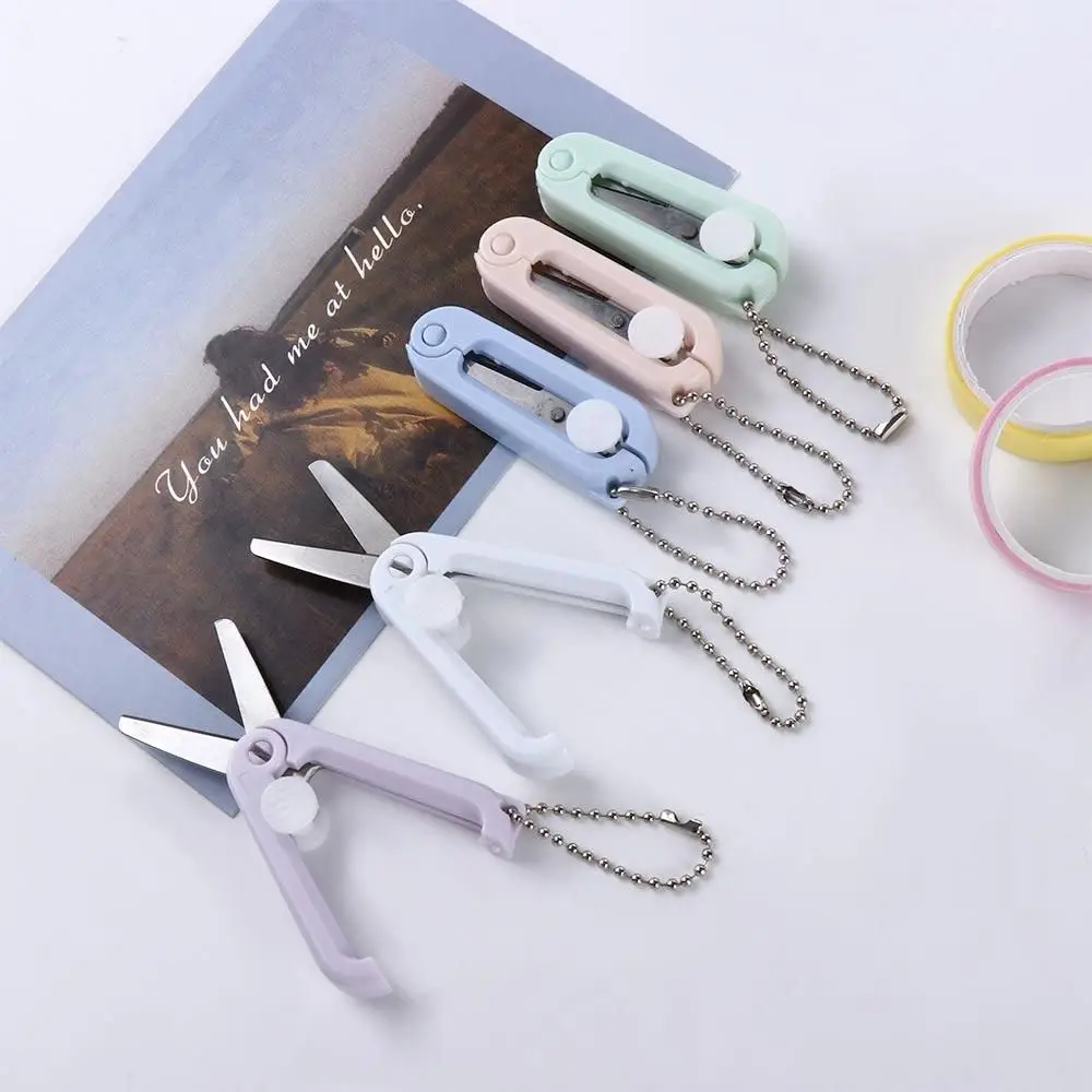 Supplies School Supplies Folding Design Art Tool Hand Scissors Stainless Steel Scissors Scissors Adjustable Folding Scissors