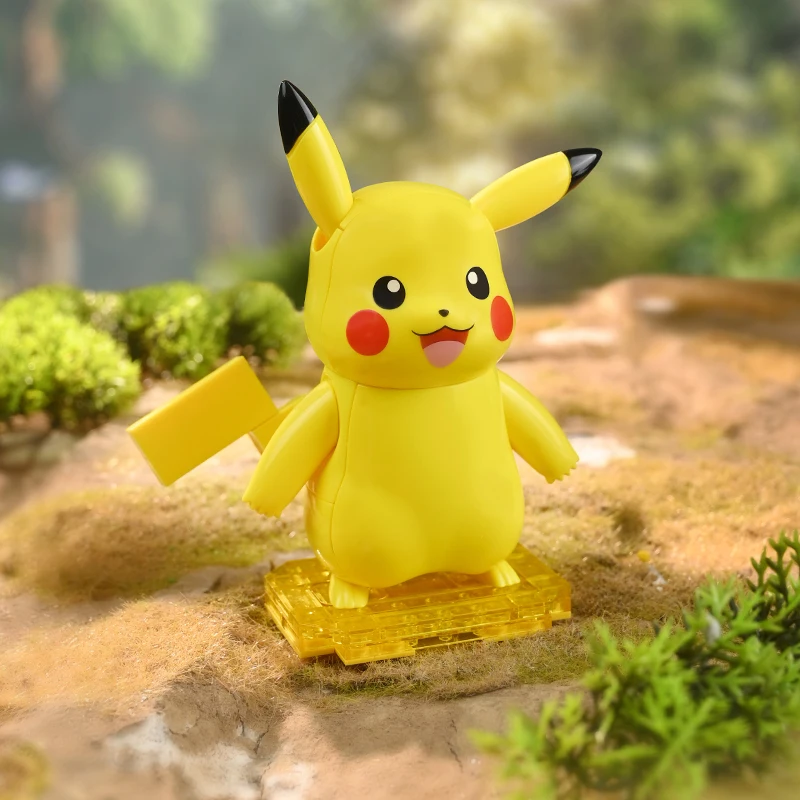 Keeppley Pok É Mon Series Building Blocks Kawaii Pikachu Togepi Gengar Snorlax Splicing Model Puzzle Toys Ornaments Gifts